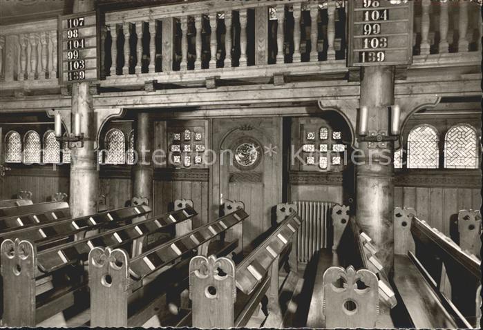 Hahnenklee-Bockswiese Harz Gustav Adolf Kirche Nordische Stabkirche erbaut 1908