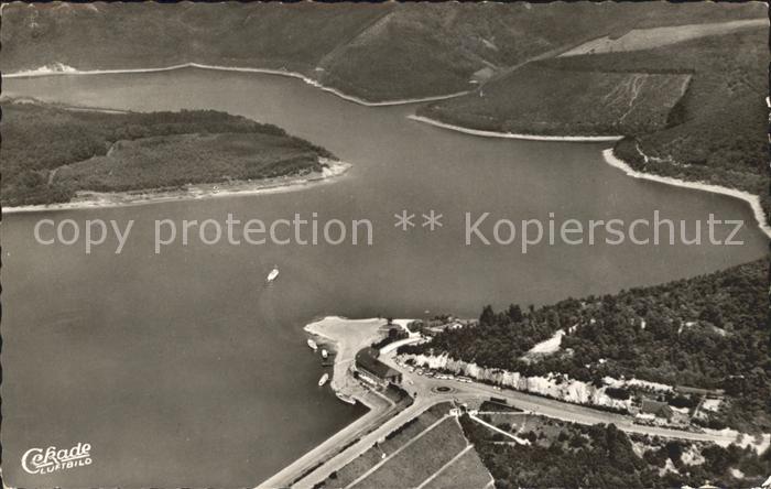 Heimbach Schwammenauel Rurtalsperre Seehof Restaurant Fliegeraufnahme