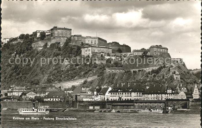 Koblenz Rhein Festung Ehrenbreitstein