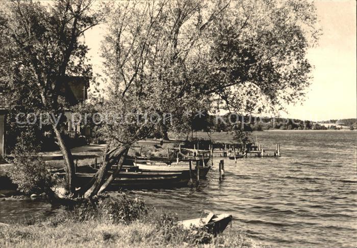 Lychen Uferpromenade am Oberpfuhlsee