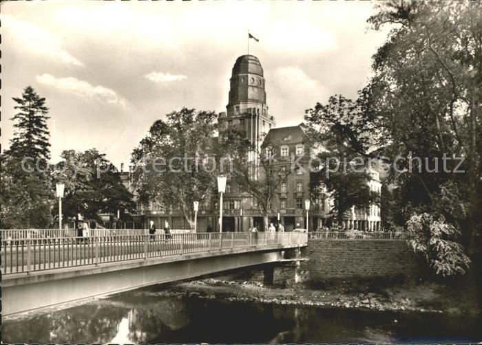 Bad Neuenahr-Ahrweiler Kurhotel mit Kurgartenbruecke