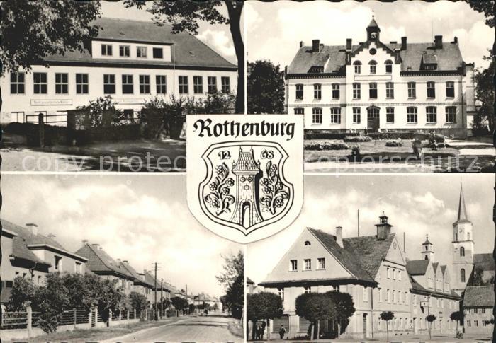 Rothenburg Oberlausitz Neue Schule Martin Ulbrich Haus Strasse nach Horka Rathau