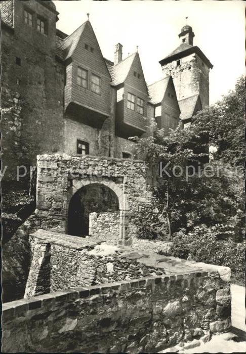 Ranis Burg Museum HO Gaststaette Vorburg