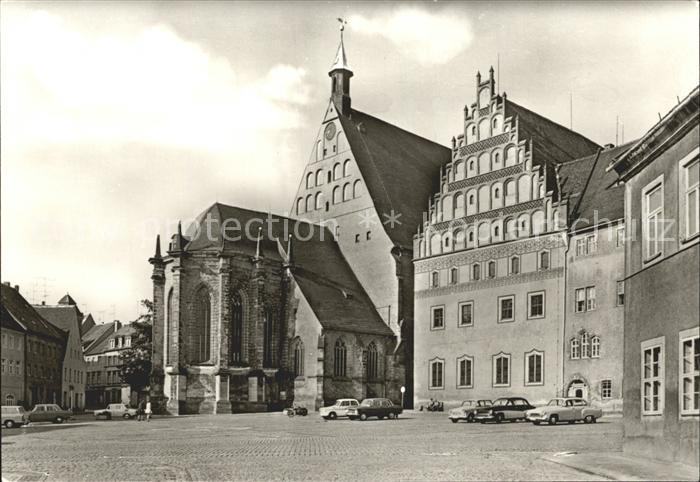 Freiberg Sachsen Dom Bergbaumuseum am Untermarkt