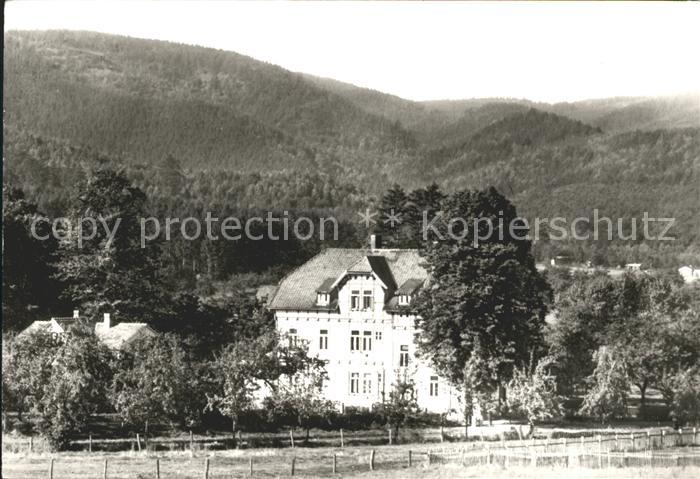 Darlingerode Erholungsheim Gustav Luecke Stiftung