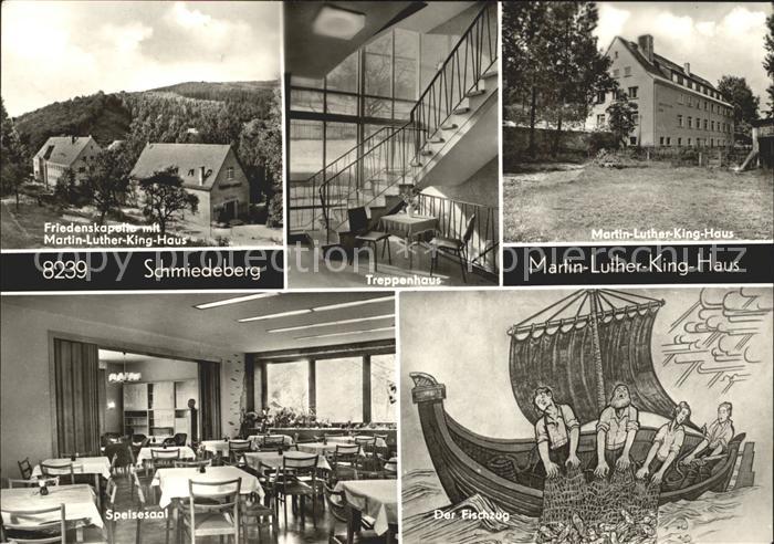 Schmiedeberg Dippoldiswalde Friedenskapelle Martin Luther King Haus Treppenhaus