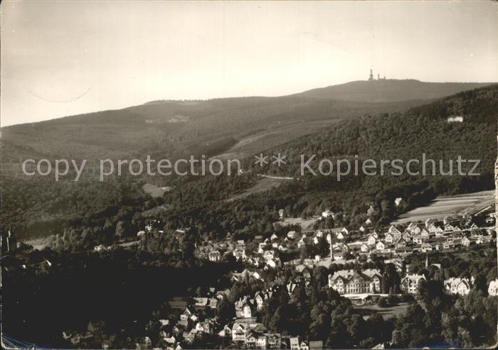 Falkenstein Taunus Panorama Grosser Feldberg Fliegeraufnahme Original Straehle B