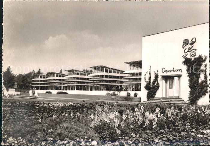 Essen Ruhr Grugapark Aquarium mit Pflanzenschauhaus