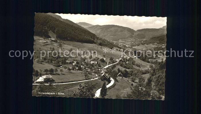 Seebach Ottenhoefen Schwarzwald Hinterseebach