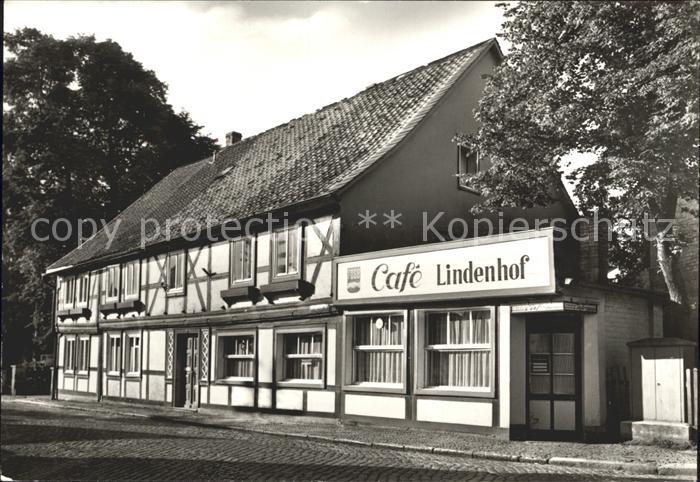 Ilsenburg Harz FDGB Cafe Lindenhof