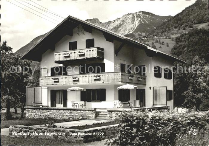Vandans Vorarlberg Haus Tagwerker