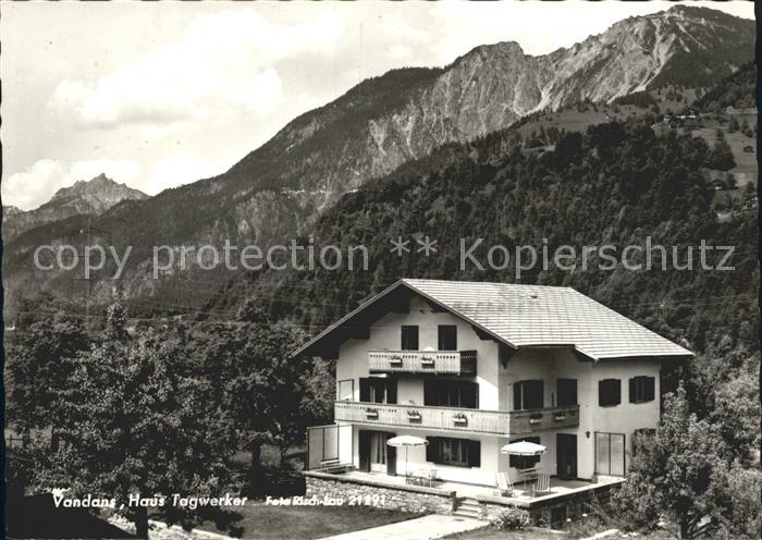 Vandans Vorarlberg Haus Tagwerker