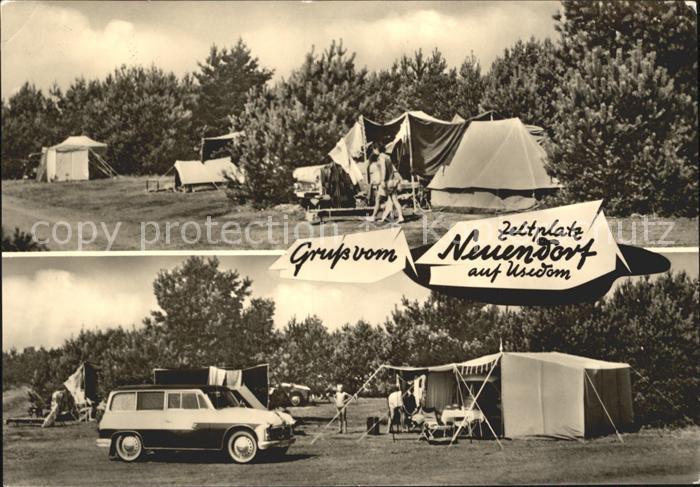 Usedom Mecklenburg-Vorpommern Zeltplatz Neuendorf