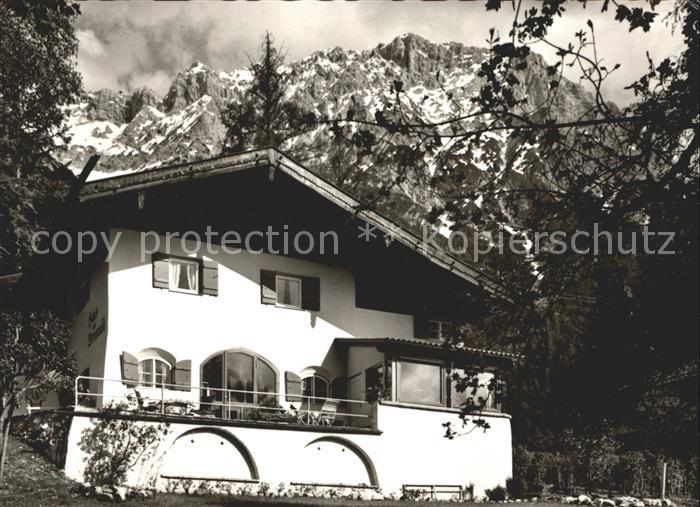 Mittenwald Bayern Haus am Bergwald