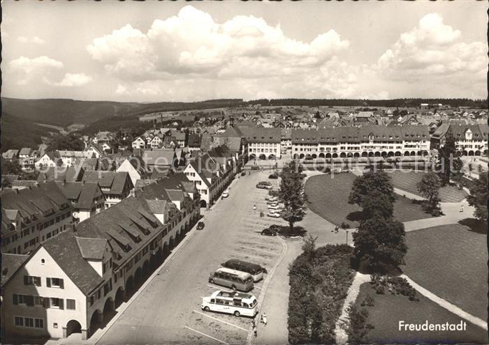 FREUDENSTADT BW Fliegeraufnahme Marktplatz