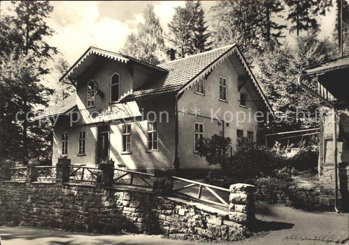 Schmalkalden Thueringen Waldhaus