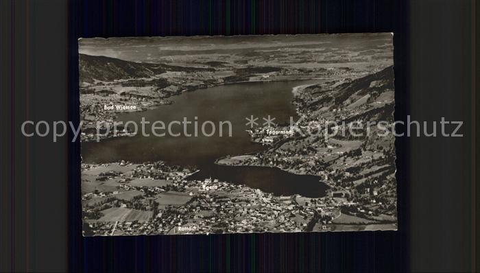 Tegernsee Bayern Panorama Blick vom Wallberg