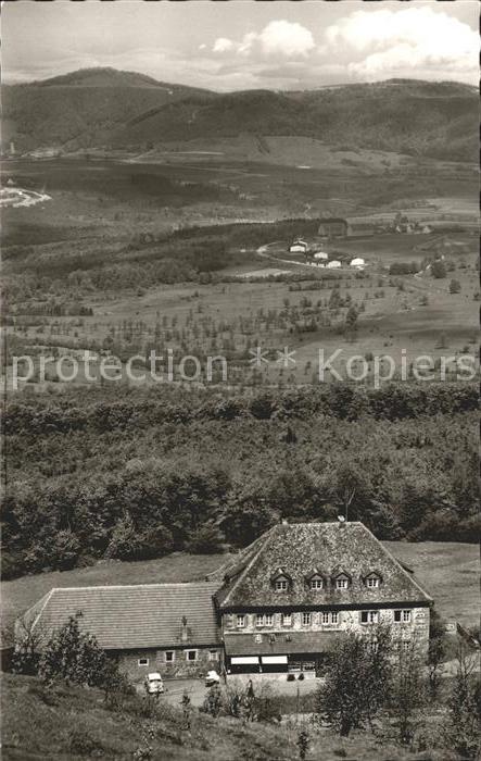 Kreuzberg Rhoen Kreuzberghotel Blick nach Eierhauk Rabenstein