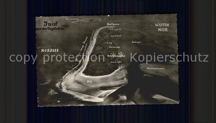 Juist Nordseebad Nordseebad aus der Vogelschau Wattenmeer