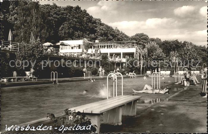 Wiesbaden Opelbad Schwimmbad