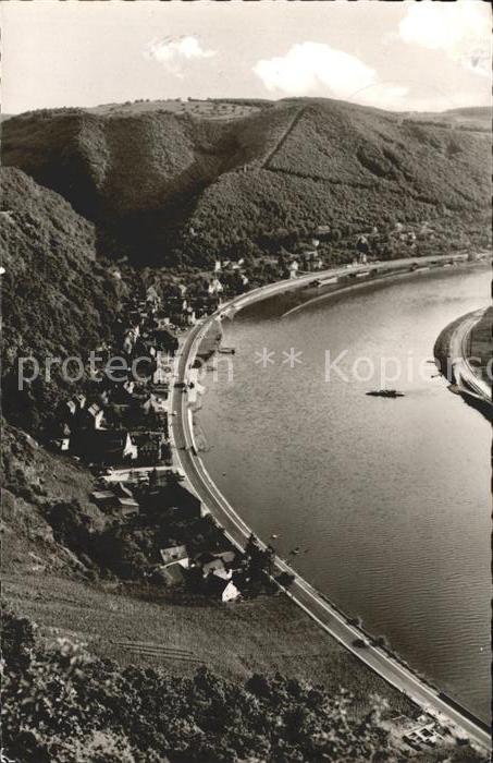 Brodenbach Mosel Blick von der Teufelslay