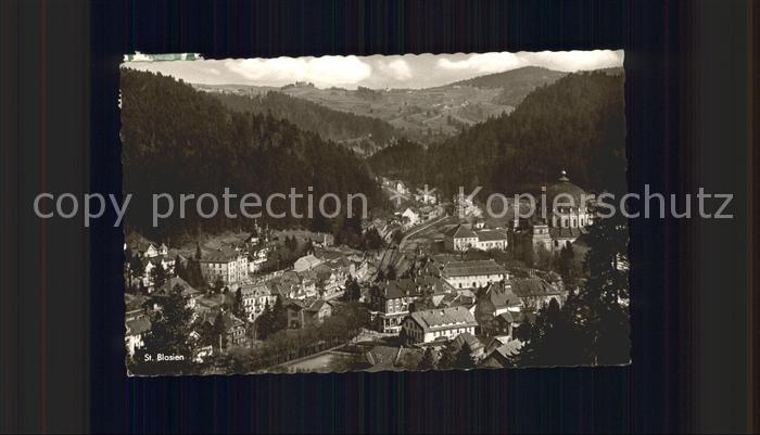 St Blasien Gesamtansicht Schwarzwald