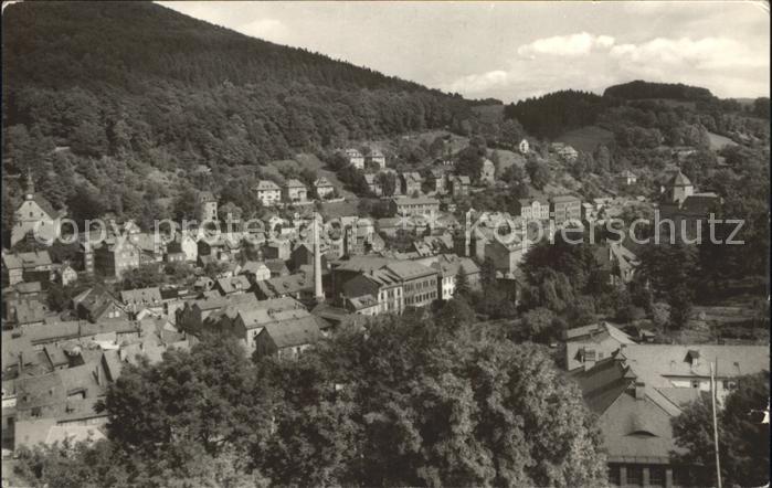 Ruhla Blick vom Krankenhaus