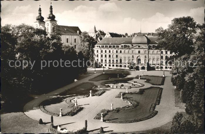 Donaueschingen Schloss mit Stadtkirche