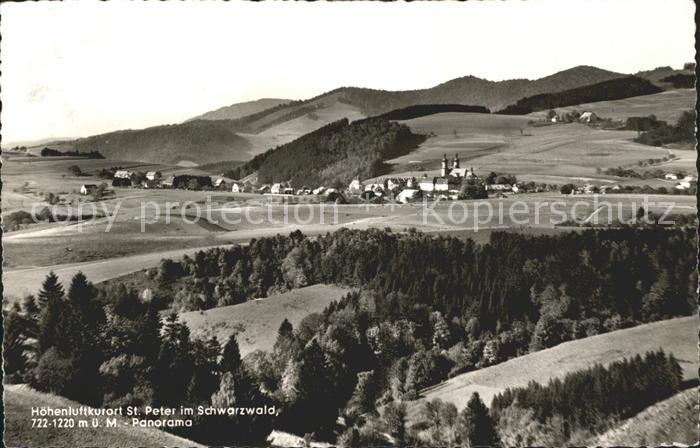 St Peter Schwarzwald Panorama Hoehenluftkurort