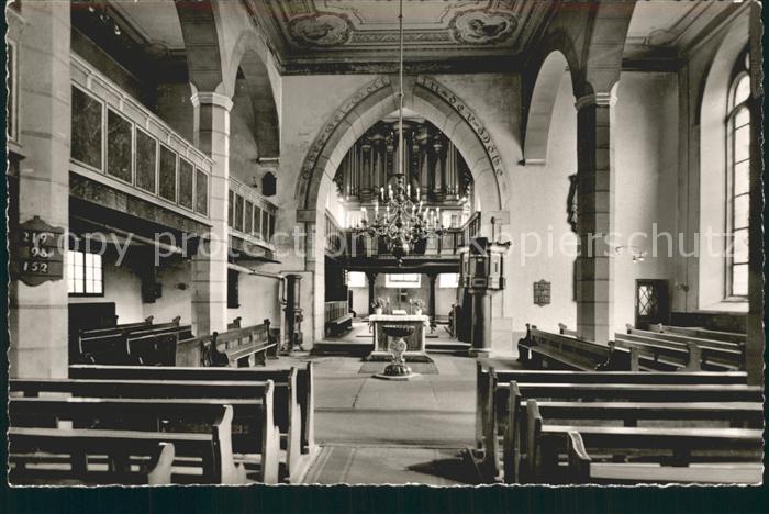 Usingen Evangelische Kirche Inneres