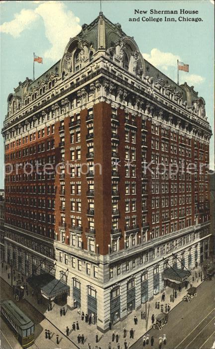 Chicago Illinois New Sherman House and College Inn