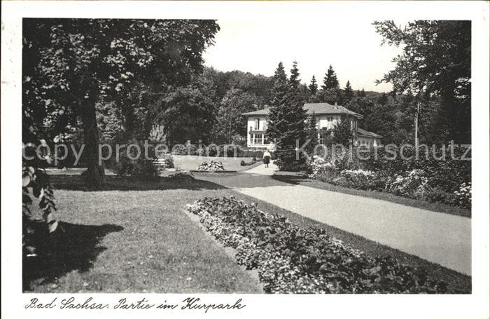 Bad Sachsa Harz Partie im Kurpark