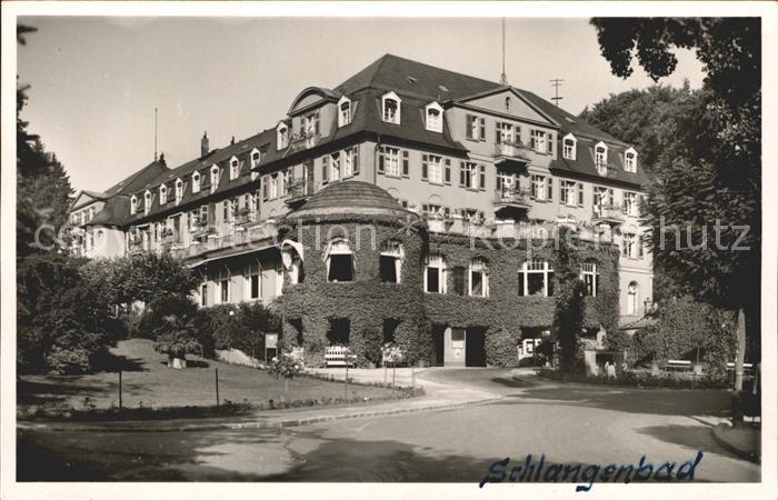 Schlangenbad Taunus Kurhaus