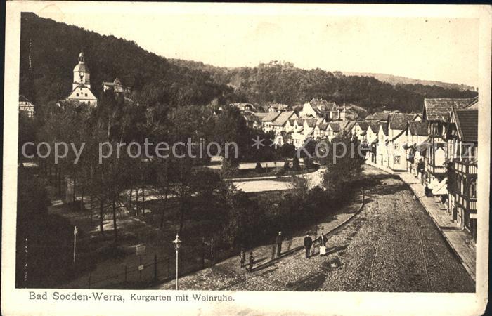 Bad Sooden-Allendorf Kurgarten mit Weinruhe