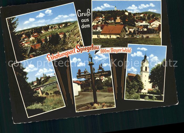 Spiegelau Teilansichten Erholungsort Bayerischer Wald