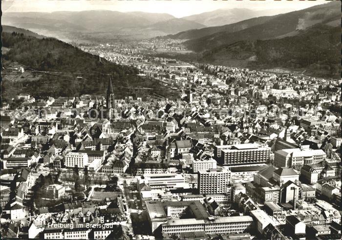 Freiburg Breisgau Fliegeraufnahme