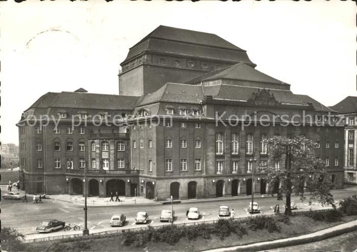 DRESDEN Elbe Grosses Haus Schauspielhaus