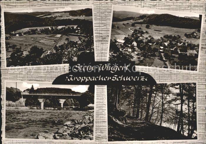 Stein-Wingert Panorama Waldpartie Bruecke Kroppacher Schweiz