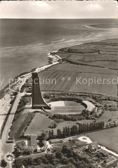 Laboe Marine Ehrenmal Fliegeraufnahme