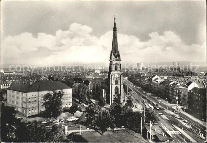 Karlsruhe Durlacher Tor Bundesfachschule Kirche