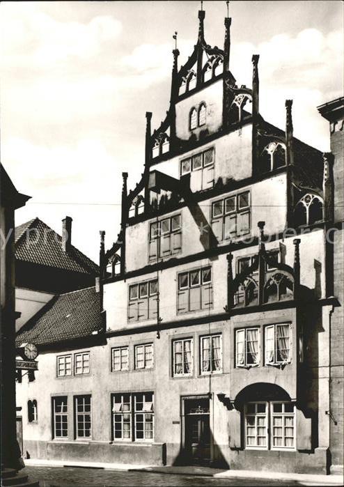 Lemgo Lippe NRW Haus Wippermann 16. Jhdt. Giebel Alte Hansestadt