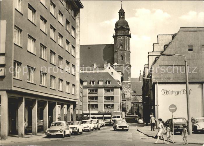 LEIPZIG Sachsen Burgstrasse Thomaskirche Thueringer Hof Messestadt