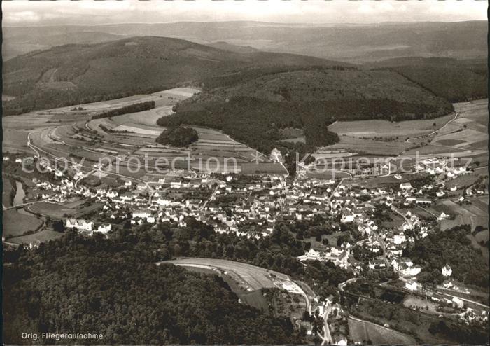 Bad Salzschlirf Original Fliegeraufnahme