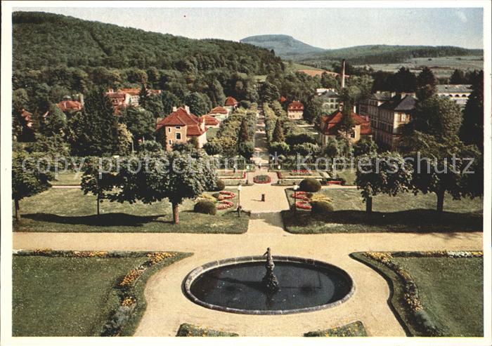 Bad Brueckenau Blick vom Fuerstenhof