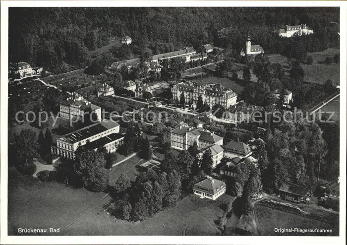 Bad Brueckenau Original Fliegeraufnahme