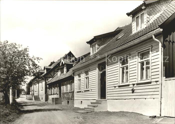 Benneckenstein Haeuserpartie Oberstadt