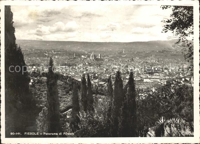 Fiesole Panorama di Firenze