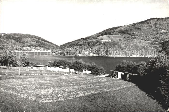 Miedzybrodzia Widok na jezioro w Porabce