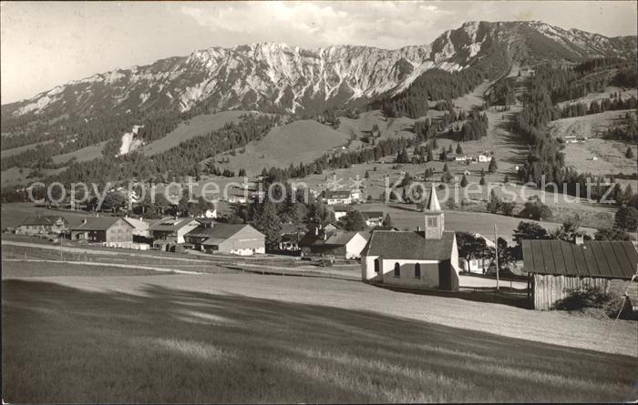 Oberjoch mit Kuehgundkopf und Iseler
