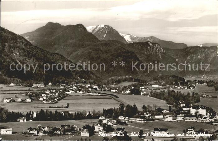 Bayerisch Gmain mit Muellnerhorn und Ristfeichthorn